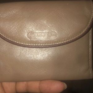 Vintage Christian Dior unisex wallet